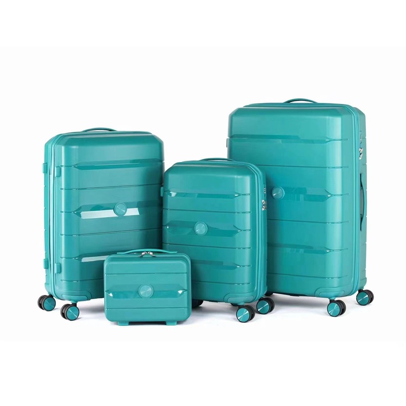 Yx16749 Custom PP Suitcase Travel Luggage Set 3 PCS Business Luggage Set with Makeup Bag Trolley Bag – Suitcases and PP Suitcase price