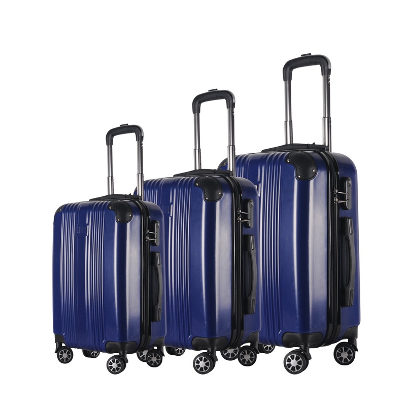 3PCS Hot Selling Suitcase Bag Aluminum Trolley Spinner Wheels Travel Luggage Set – Luggage and Trolley Luggage price