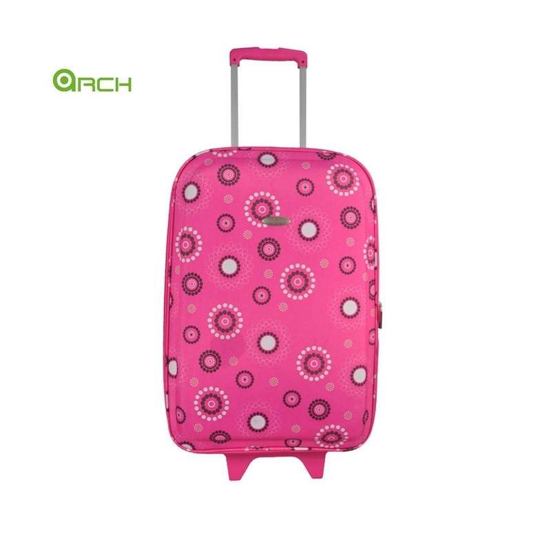 600d Polyester Printing Material Luggage with Skate Wheels – Luggage Bag and Trolley Bag price
