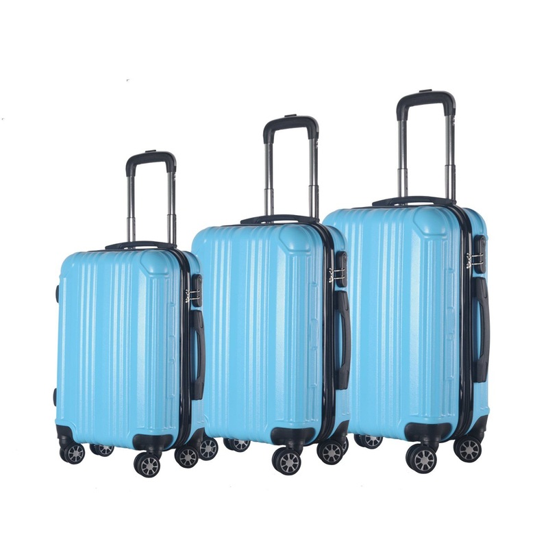 ABS Aluminum Trolley Travel Suitcase Set with Spinner Wheels – Suitcase Set and Suitcase price