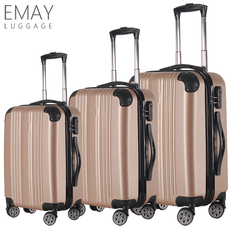 Hard Shell Custom High Quality ABS Trolley Luggage Sets Women Travel Luggage Trolley Bag Set – Luggage Bag and Travel Suitcase price