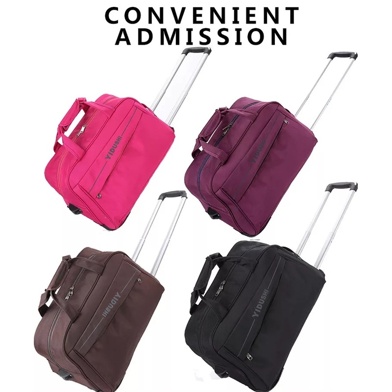 Large Capacity Oxford Handbag Foldable Portable Luggage Travel Trolley Bag for Business Market Shopping – 16 Inches Luggage Suitcase and Baggage price