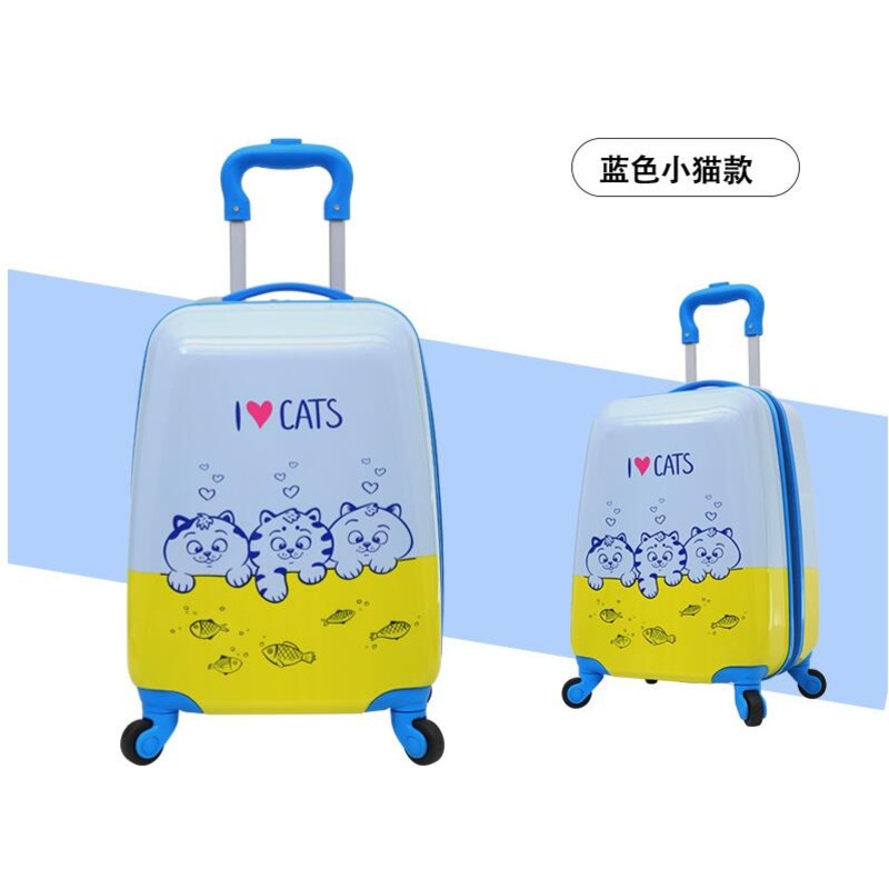New Design Lovely Cartoon Kids Suitcase Four Wheels Luggage for Children – Luggage and Trolley price