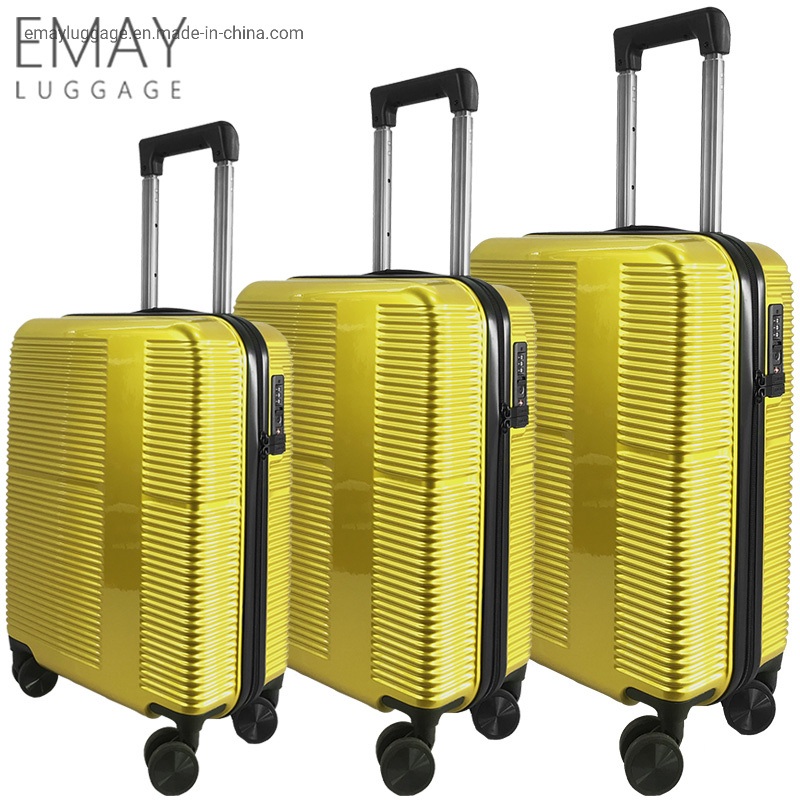 New Design Wholesale Dongguan Factory 0.8mm Aluminum Carry on Trolley Travel PC Suitcase Luggage – ABS PC Luggage and Travel Luggage price