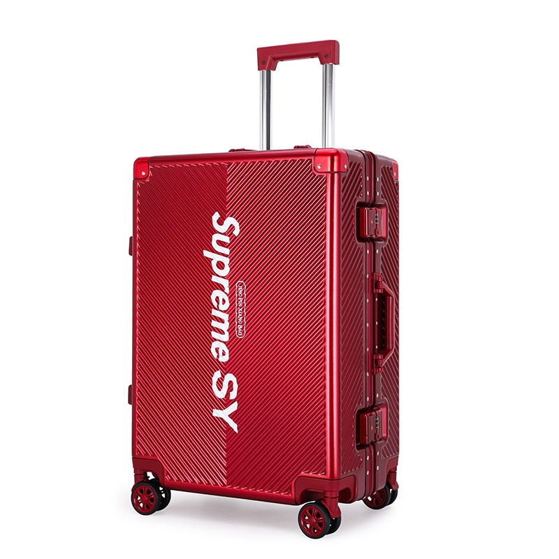 New Ins Style Fashion Aluminum Frame Luggage Hard Case – Luggage Bag and Luggage price