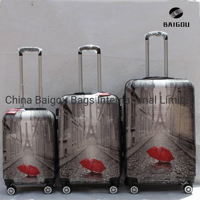 Printing PC Trolley Luggage 20 24 28inch Suitcase Wholesale – Suitcase and Trolley Luggage price
