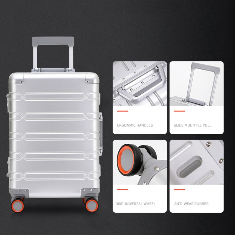 Yx13008 Hot Selling Large Capacity Magnesium Aluminum Alloy Suitcase with Tsa Customs Lock – Hot Selling and Large Capacity price