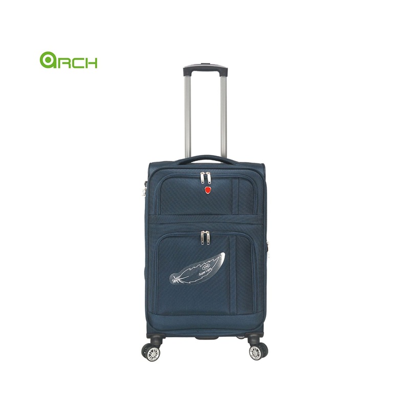 1680d Polyester Luggage Trolley Case with Two Front Pockets and Spinner Wheels – Luggage Bag and Trolley Luggage price