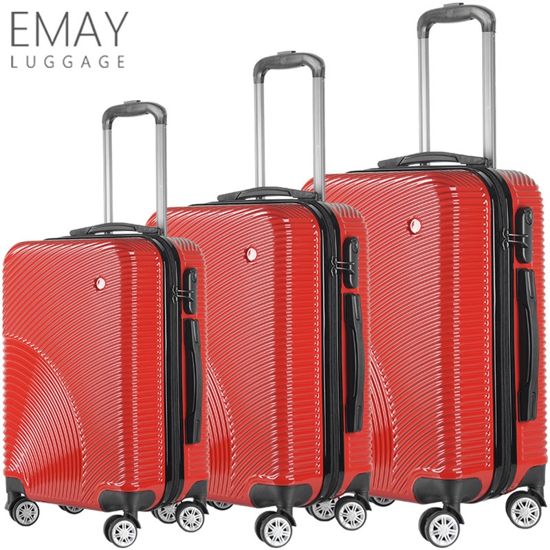 2020 Hot Selling PC Aluminum Trolley Travelling Bags Luggage Trolley Luggage Bag Set – Luggage and Newest Style Luggage price
