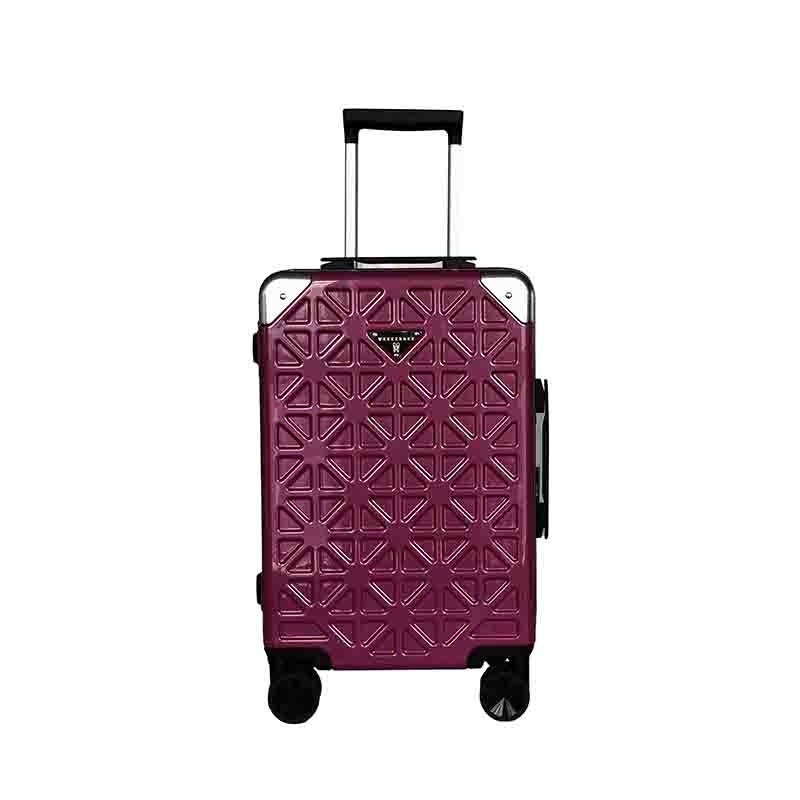 Delicate Design 100% Aluminum Trolley Suitcase Metal Luggage – Luggage and ABS Trolley Case price