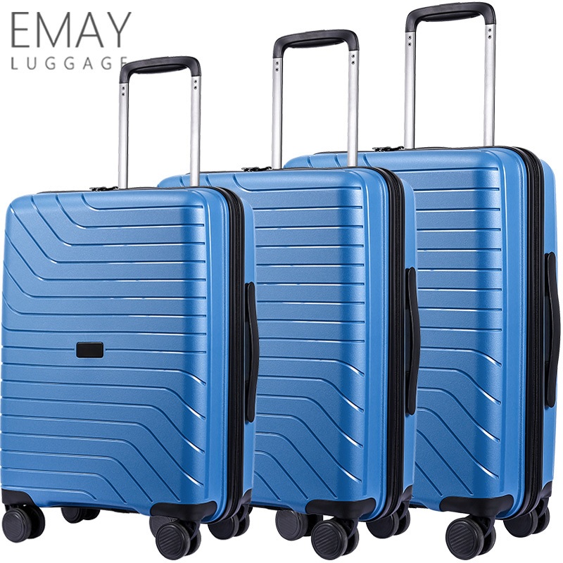 Dongguan New Design Businese PP Trolley Carry on Luggage Bag Set for Travel – Luggage and Trolley Luggage price