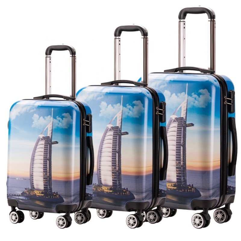 Dubai 3 Pieces Travelling Bags Luggage Trolley Set Suitcase – 3 Pieces Travelling Bags and Travelling Bags Luggage Trolley price