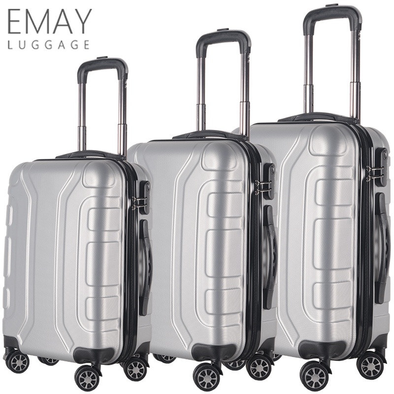 Good Quality ABS Travel Luggage Suitcase Sets Carry-on 3 Piece Suitcase Trolley Luggage Set – New Design Luggage and 3 Piece Suitcase price
