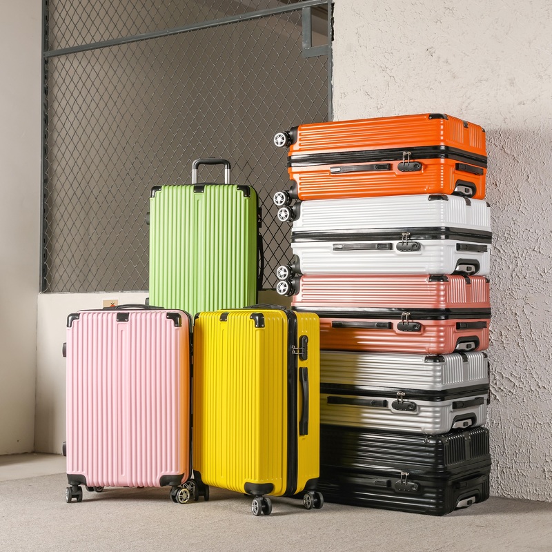 Luggage Suitcase PC+ABS Spinner 20in 24in 28in – Trolley Bag and Luggage Set price