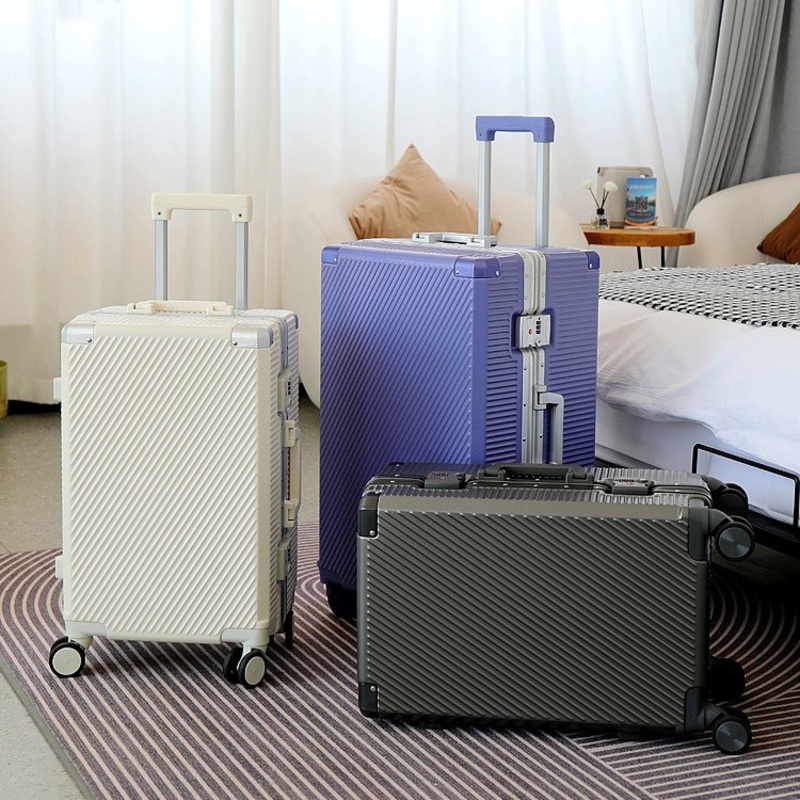 Multi -Size Lightweight Type with Cup Holder and Corner Travel Trolley Luggage 3: 7 Partition – Luggage Travel and Waterproof Case Luggage price