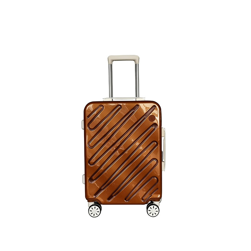 Trolley Case Lightweight Aluminum Frame Rolling Travel Luggage – Luggage and ABS Trolley Case price