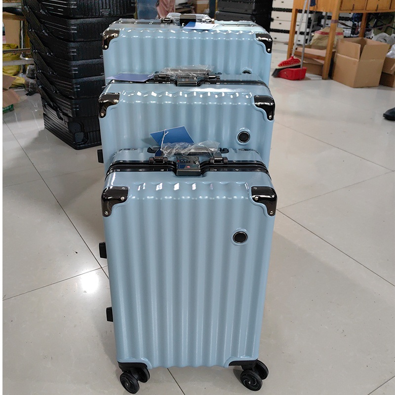 Yx16614 High Quality Aluminum Frame Luggage Suitcase Set 3 PCS a Set with Cup Holder – Luggage Set and Waterproof Case Luggage price