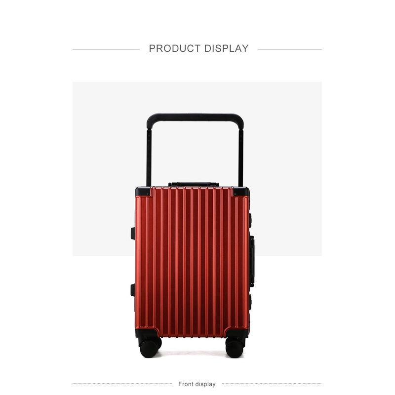 Yx16765 Customize and New Design Aluminum Frame Suitcase for Student Travelling Rolling Suitcase – Customize and New Design price