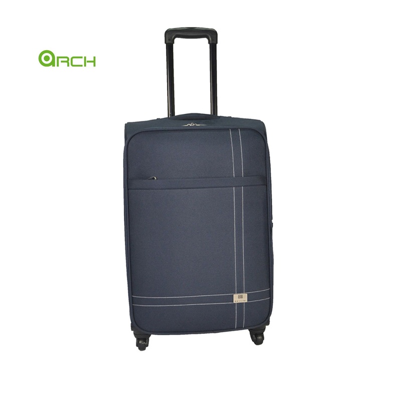 20 24 28 3PCS Set 600d Polyester Trolley Case with One Big Front Pocket and Spinner Wheels – Trolley Case and Luggage Bag price