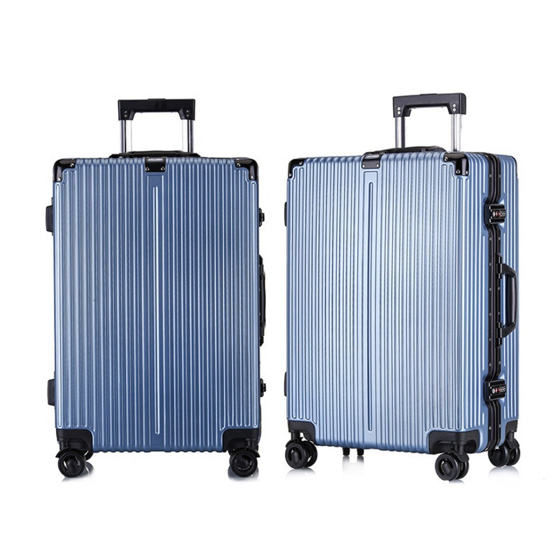 Aluminum Frame Luxury Trolley Luggage Lightweight Suitcase Travel Suitcase Mute Universal Wheel – Lightweight Suitcase and Travel Luggage price