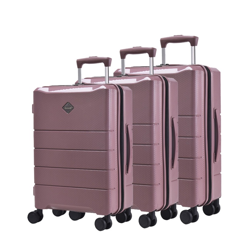 Bubule Fashion PP Trolley Zipper Suitcase Luggage (Set) Ppl10 – Travel Luggage Sets and Trolley Luggage price