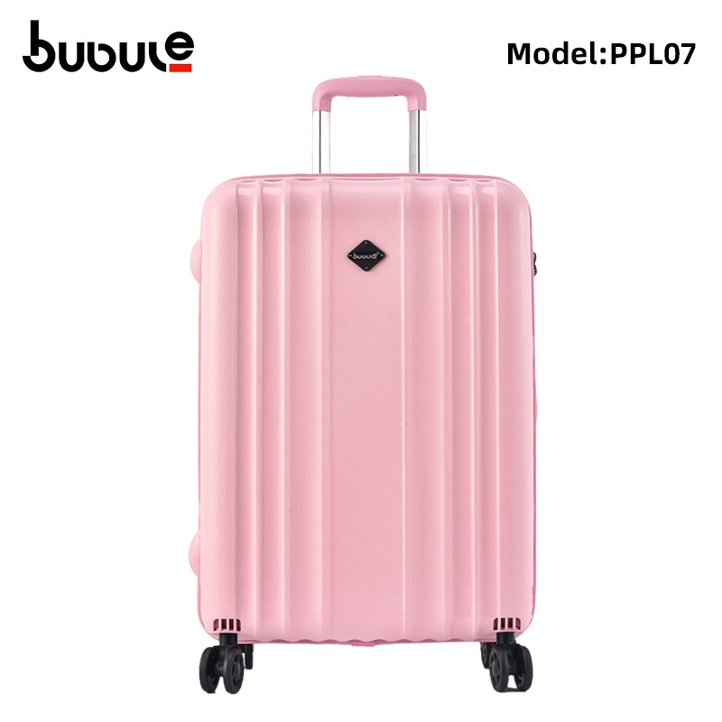 Bubule PP Zipper Hardcase Lightweight Suitcase 20 24 28 Inch Fashion Luggage – Travel Luggage Sets and Cheap Luggage price