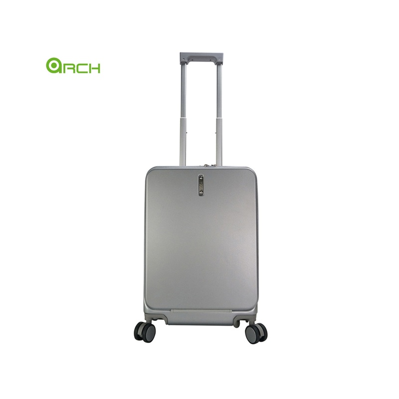 China Factory 19 ABS Hard Case Trolley Luggage with Front Pocket and Flight Wheels – Light Case and Trolley Case price