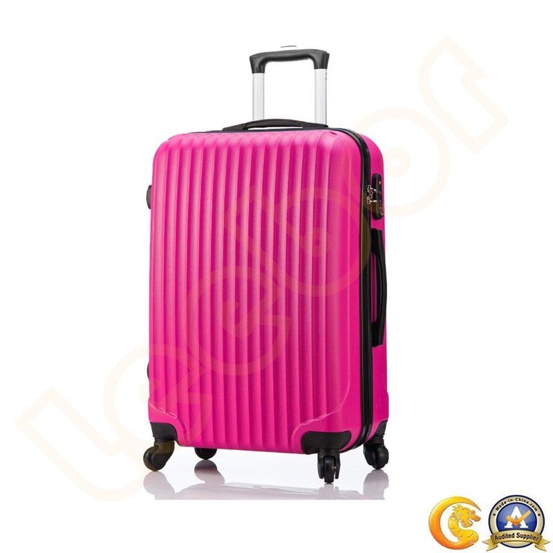 China OEM 20 Pure Black Hardside Durable Universal Wheel Suitcase – ABS Luggage and ABS Suitcase price