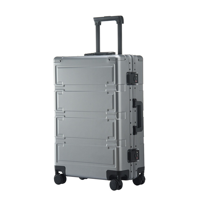 Custom Aluminum Luggage Business 20 Boarding Trolley Case Female 24 Inch Password Box – Aluminum Luggage and Luggage Bag price