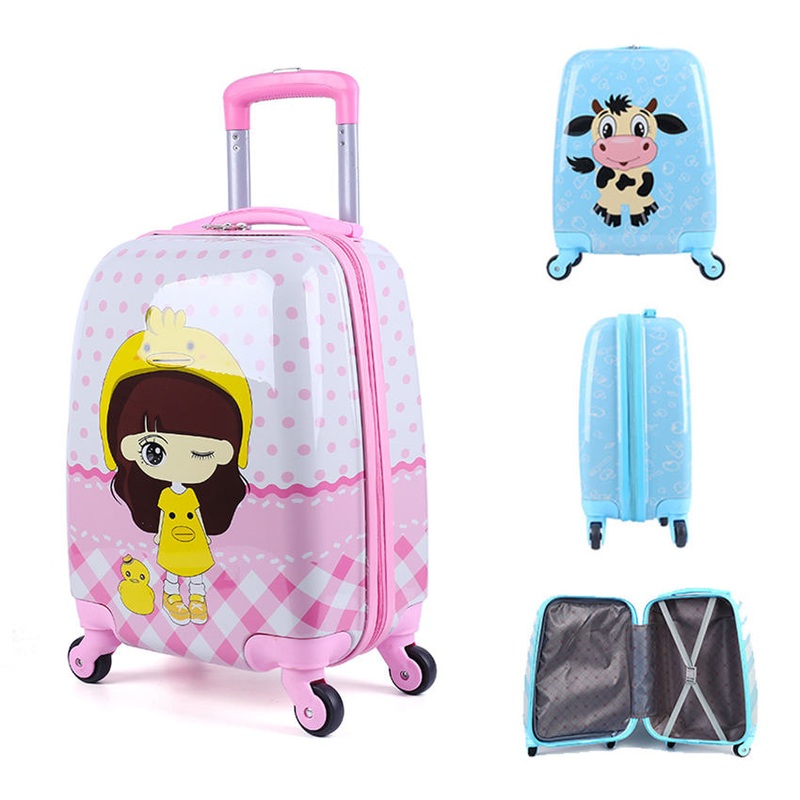 High Quality Multi Printed Customization Kids Suitcase Hardside Carry-on Luggage Manufacturer Children PC Trolley Case – Luggage Set and Travel Bag price