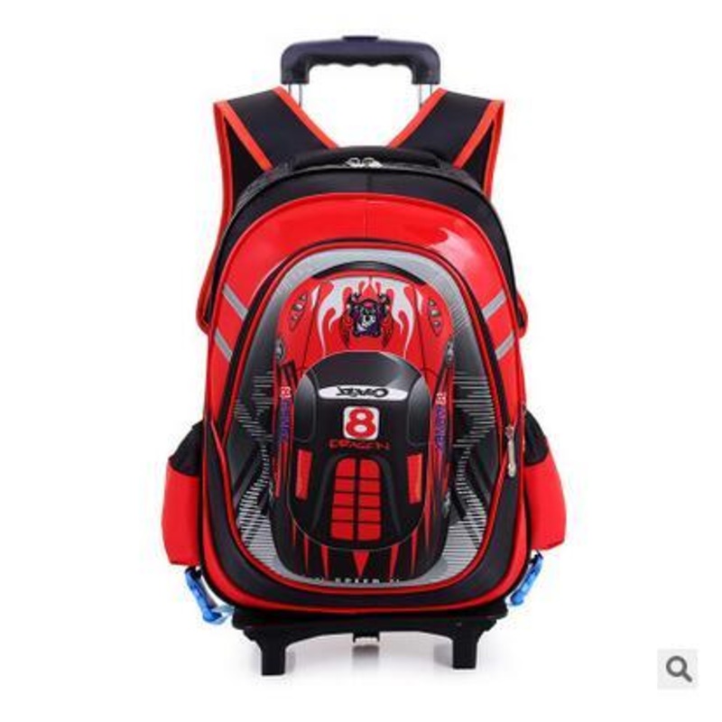 Rolling School Bags Girls Boys Trolley Case Children Travel Suitcase School Mochila Kids Trolley Bags with Wheels – Primary School Backpack and Rolling School Bags price