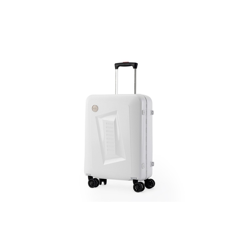 White Hard Shell Suitcase Hard Shell Travel Case Chic Luggage – Trolley Luggages and Wholesale Suit Case price