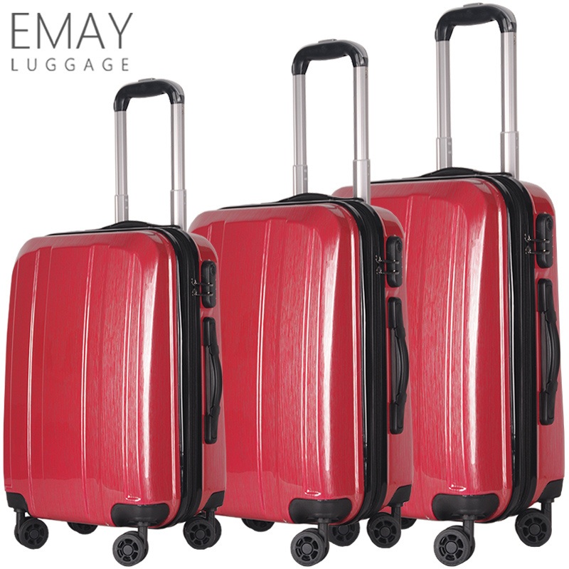 Brush Finish ABS+PC Travel Trolley Suitcase Set Carry on Suitcase Bag – Suitcase Set and Trolley Suitcase price
