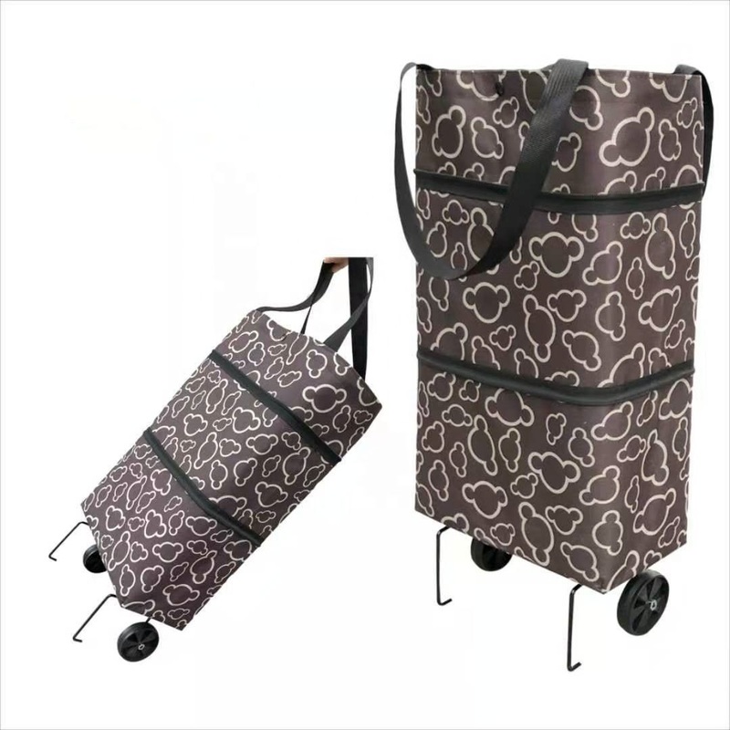 Multifunctional Trolley Shopping Cart Foldable Bag Trolley Grocery Bag – Luggage Bag and Trolley Bag price