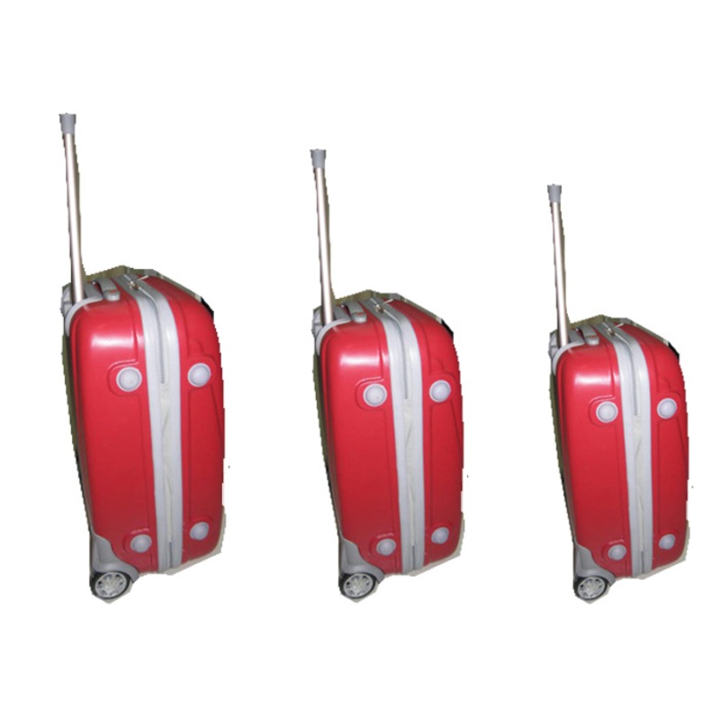Popular Hard Shell 3 Size ABS Luggage with 2 Wheels – Trolley Bags and Trolley Suitcase price