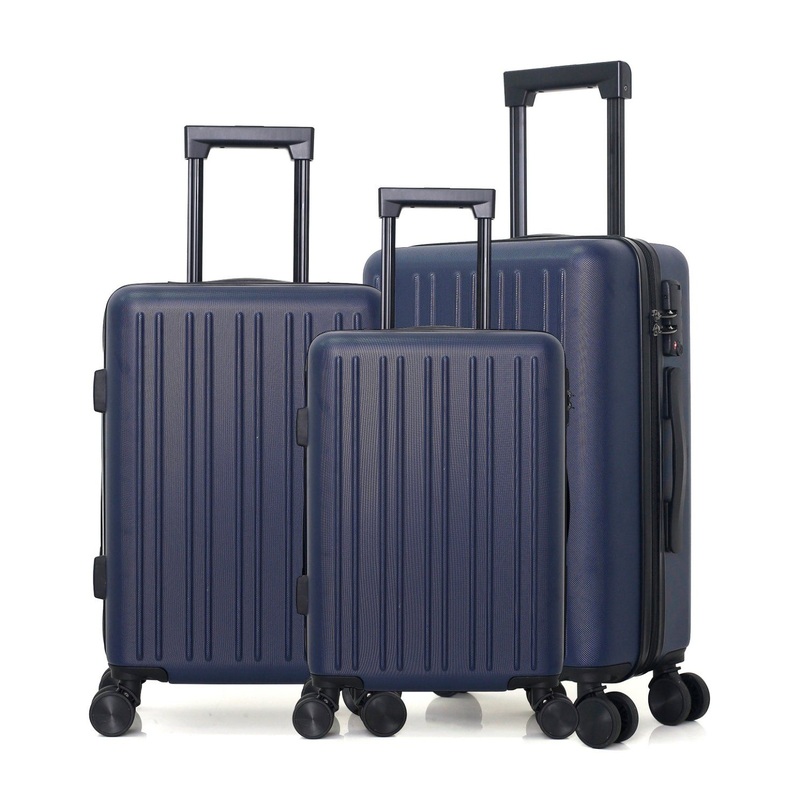 Travel Trolley Luggage with High Quality ABS Hard Shell Luggage Set Customized Suitcase – Travel Luggage and Carry on Luggage price