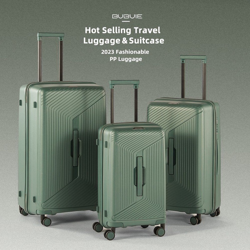 21 25 29 Inch 3 Pieces Travel Luggage Set Ppl19 New Style Large Suitcase Custom PP Rolling Luggage – Trolley Luggage Set and PP Luggage for Travel price