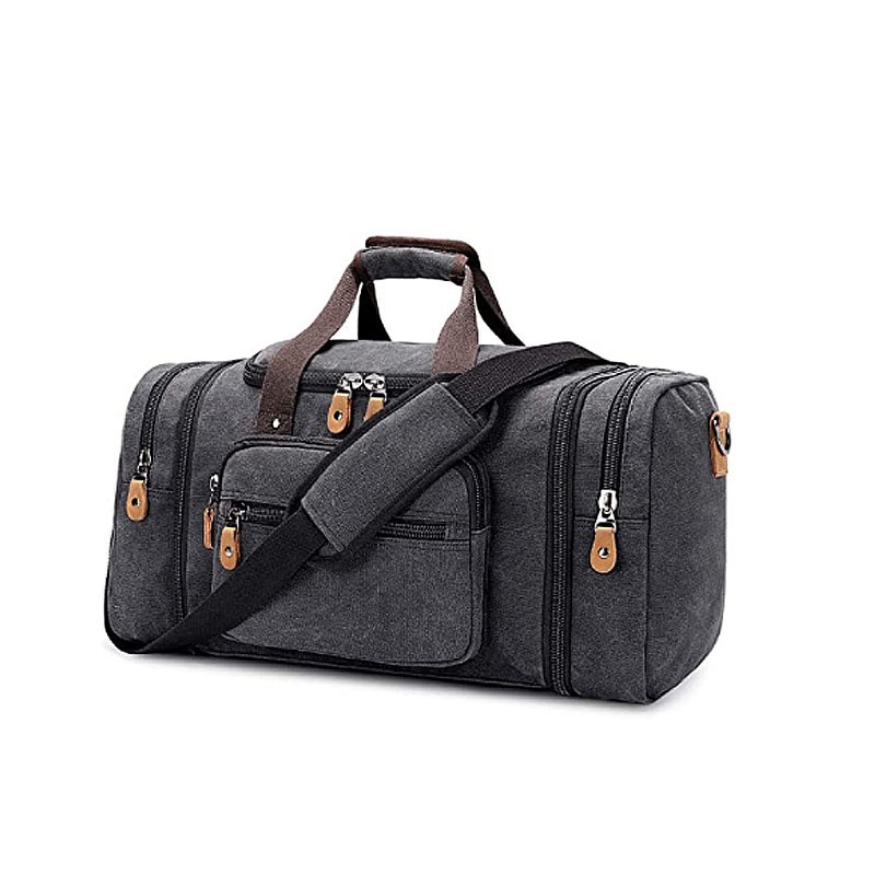 50L/60L Canvas Spacious High Quality Dirty Resistant Duffle Bag for Travel Duffel Overnight Weekend Bag for Men and Women – Canvas Duffle Bag and Foldable Duffle Bag price