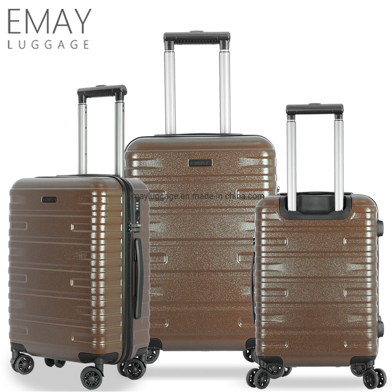 ABS 20 24 28 Inch Travelling Bags Luggage Trolley Suitcase Set 3 Piece of ABS Luggage Set Travel Suitcase – ABS Luggage Set and Factory Luggage price