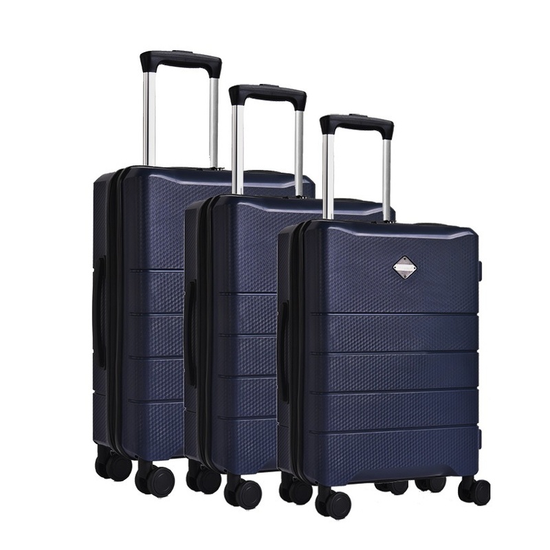 Bubule Hot Sale 3PCS Stylish Lcustom Scratchproof Rolling Trolley Luggage (sets PPL10) – Carry on Luggage with Wheels and Best Hardside Luggage price