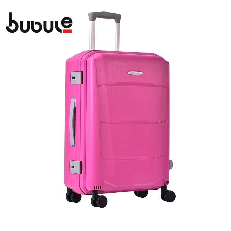 Bubule OEM 26  PP Spinner Luggage Customized Travelling Bags Suitcases – Customized Luggage and Spinner Suitcases price