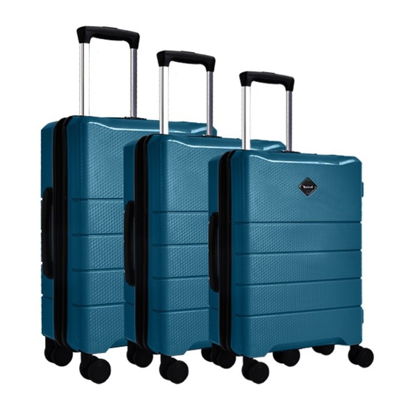 Bubule PP Carry on Luggage Zipper Trolley Travelling Luggage Set 3 Pieces – Travel Luggage Sets and Travel Trolley Luggage Bag price