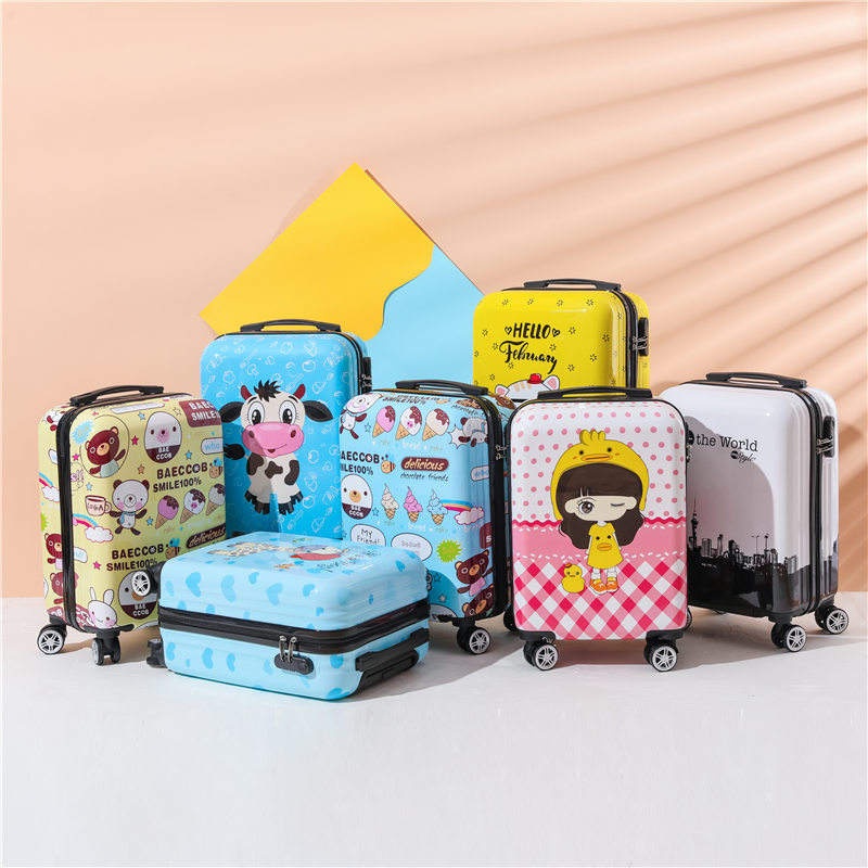 Childrens Fashion Travel Trolley Case Cute Pattern Boarding Case – Luggage Set and Travel Bag price