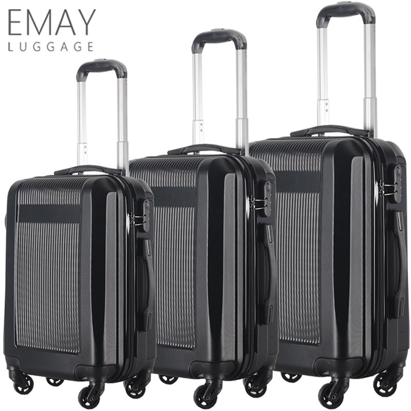 Factory Sale High Quality Suitcase Trolley 4 Wheel Hard Shell Suitcase with Zipper ABS Luggage – ABS Luggage and Trolley Luggage price