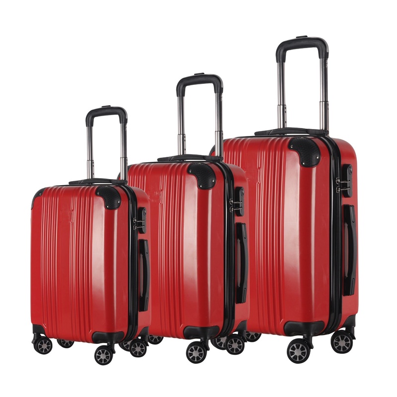 Hard Shell Trolley Case Multi-Color Luggage Travel ABS Suitcase Factory – Trolley Luggage and Suitcase price