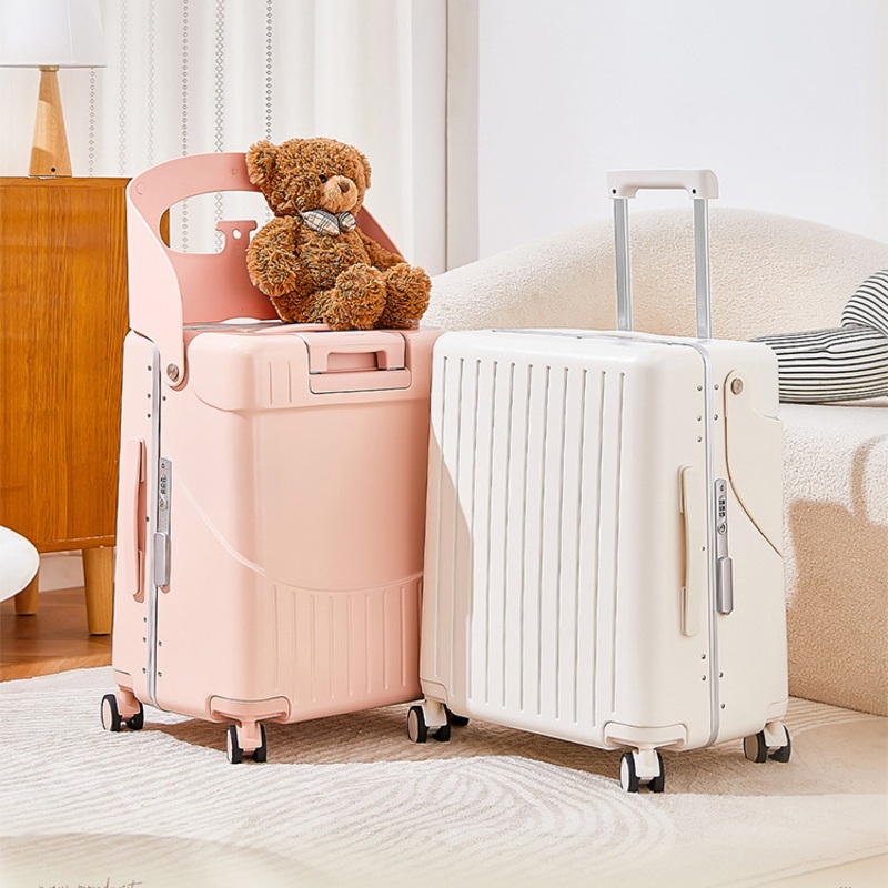 Multi-Fuctional Carry on Suitcase PC Suitcase Black Travel Luggage – Travel Luggage and PC Suitcase price