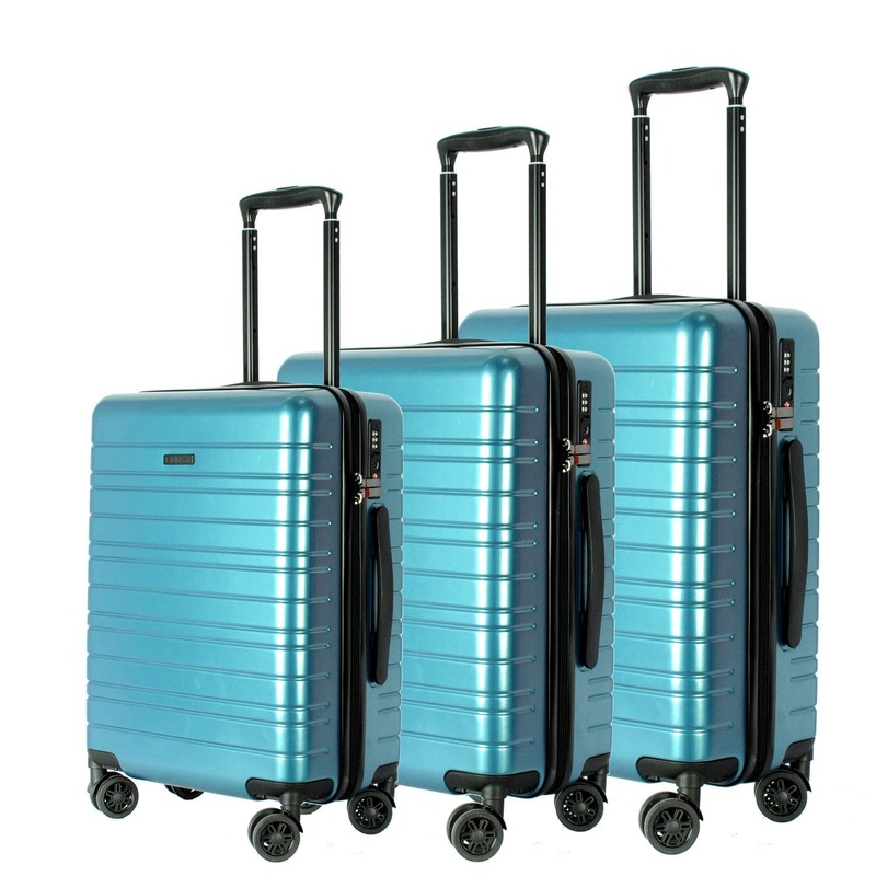 OEM 100% Pure PC Fashion Bags Travel Luggage Spinner Wheels Trolley Suitcase – Luggage and Suitcase price