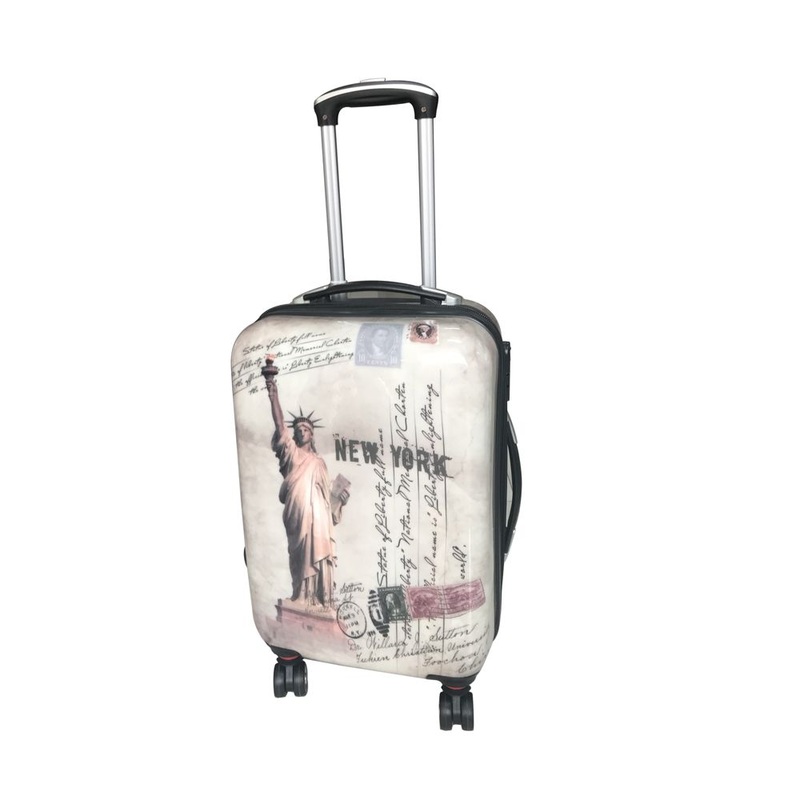 OEM Trolley Case ABS/PC Printed Trolley Travel Suitcase – Luggage and Luggage Bag price