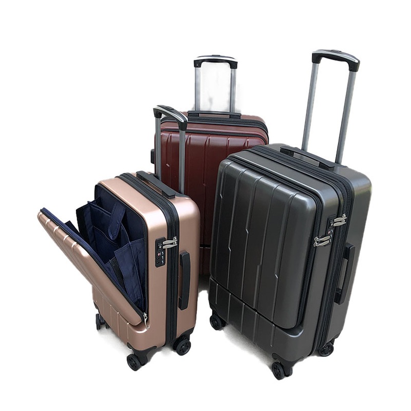 Open Zipper Front Pull Rod Case Universal Wheel Female Suitcase Foreign Trade Business Trolley Case – Luggage and Suitcase price