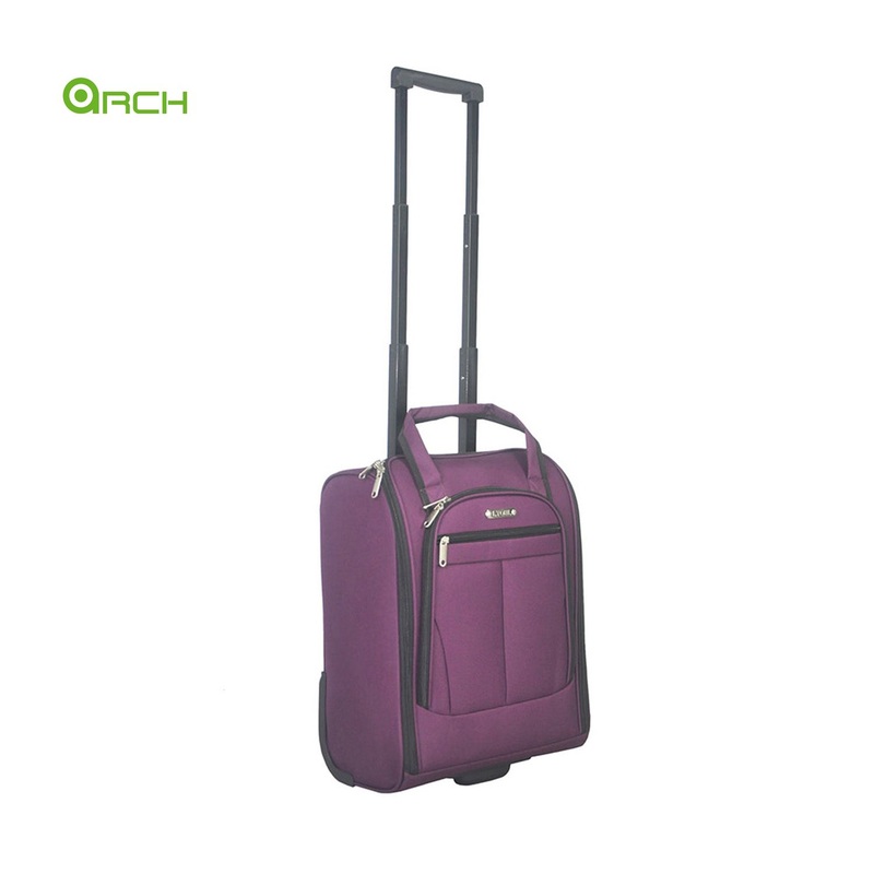 Travel Luggage Bag Underseat with Iron Trolley and Inline Skate Wheels – Trolley Luggage and Underseat price